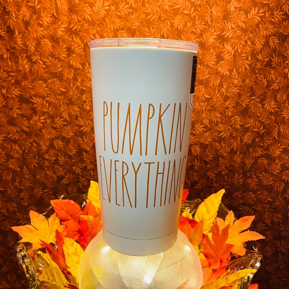 Rae Dunn 2020 PUMPKIN EVERYTHING Tumbler